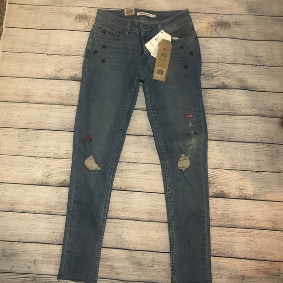 NWT Levi’s 535 Super Skinny Jeans Size 25 - Picture 8 of 8